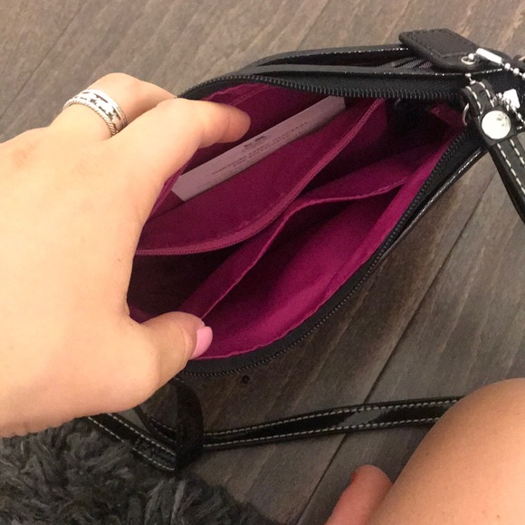 Coach plaid mini crossbody bag - Picture 2 of 4